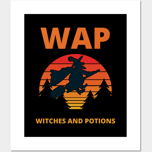 WAP Witches And Potions Wall Art by BlueSkyGiftCo